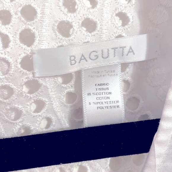 Bagutta Eyelet Back Top - Picture 3 of 9